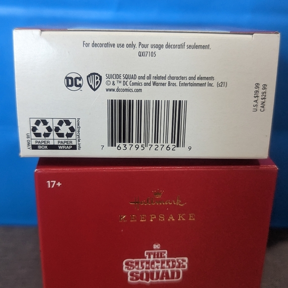 The Suicide Squad Peacemaker Hallmark Keepsake Ornament 2021 NIB - Picture 3 of 4